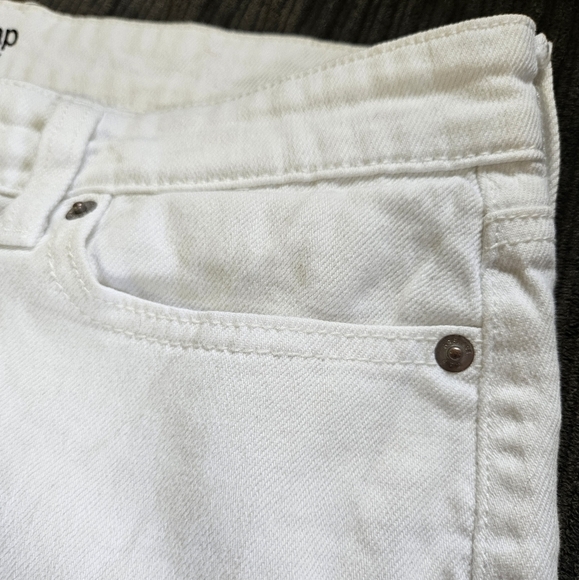 GAP White Denim Mini Skirt Women’s Size 4 | Casual Summer Jean Skirt| Minimalist - Picture 6 of 12
